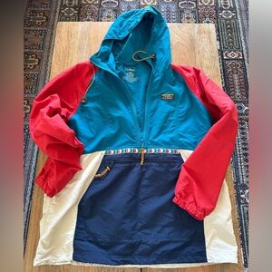 LL Bean Anorak Size L **Discontinued Color